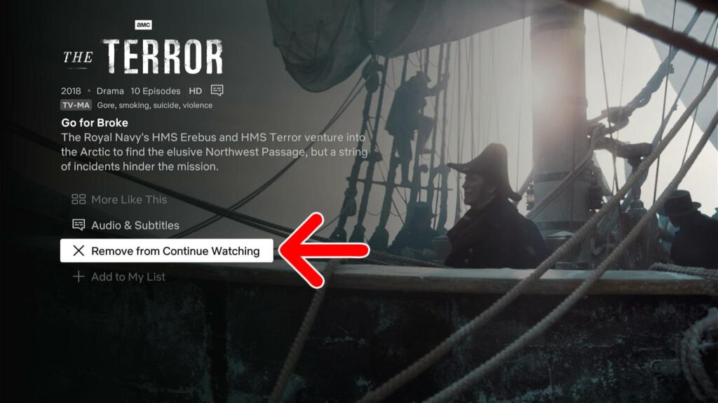 How to Remove “Continue Watching” From Netflix on a TV