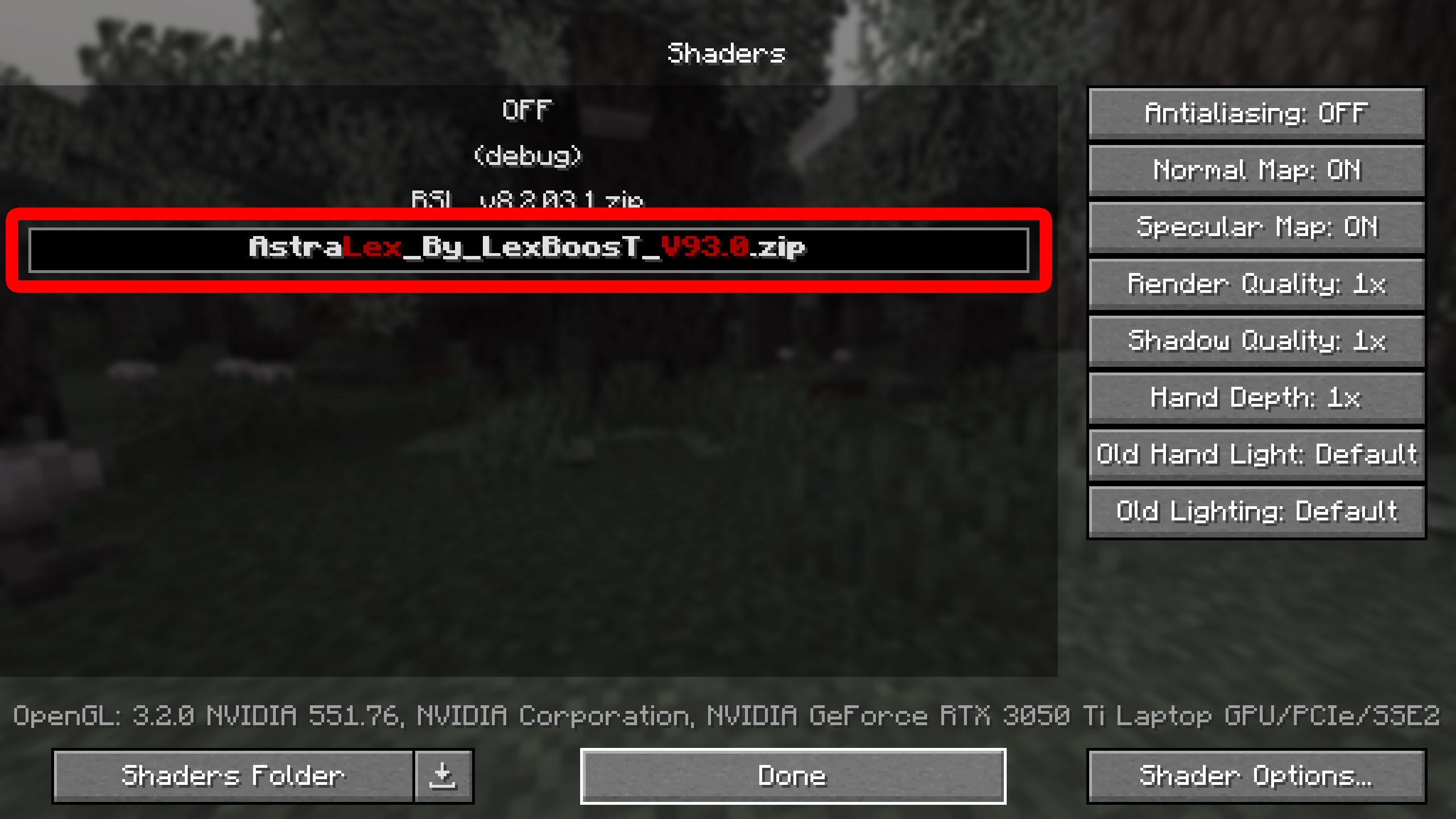 How to Install OptiFine Shaders