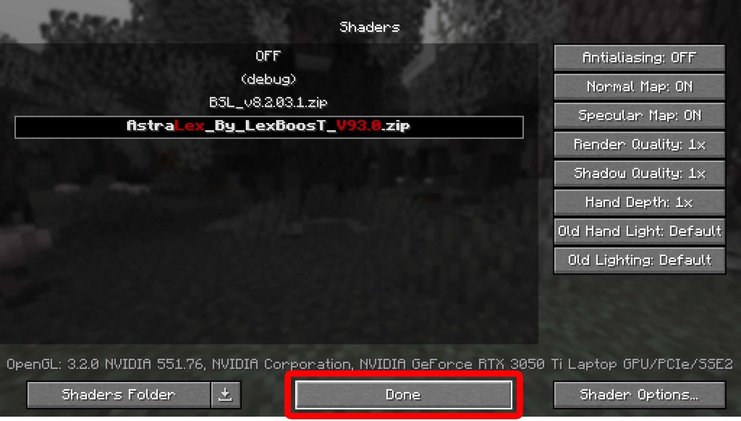 How to Install OptiFine Shaders minecraft