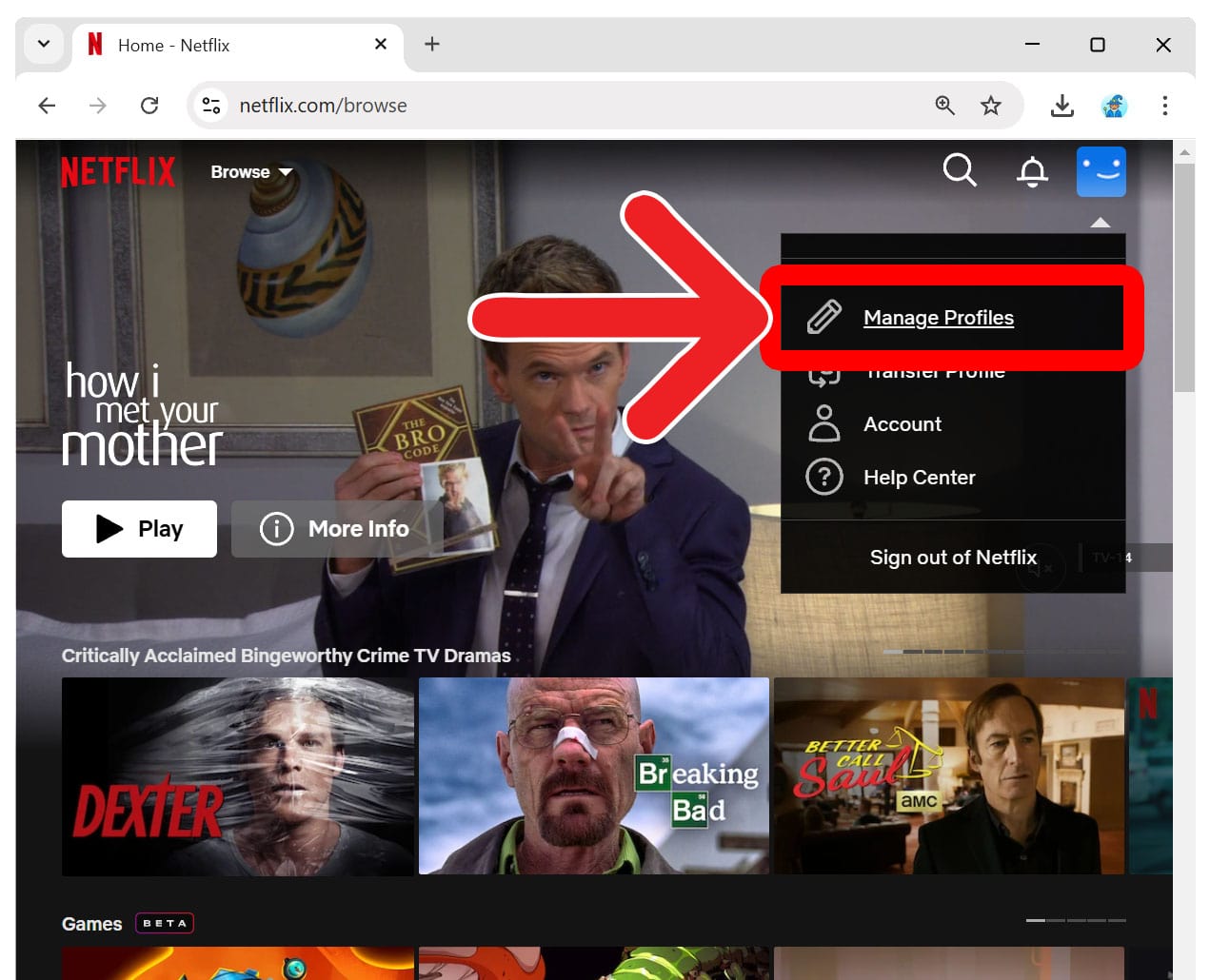 How to Add a Netflix Profile on the Web