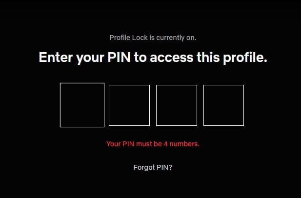 How to Lock a Profile on Netflix