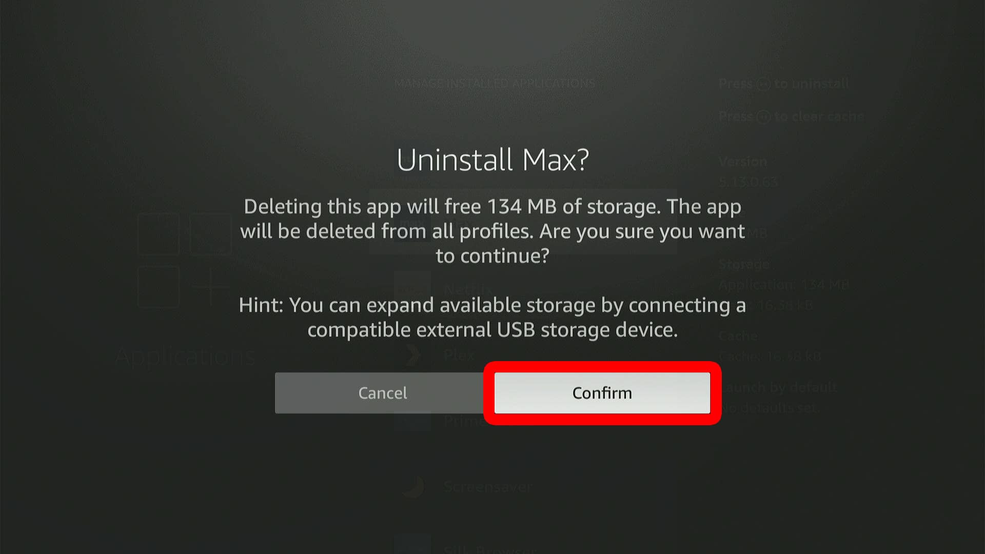 How to Delete Fire TV Apps