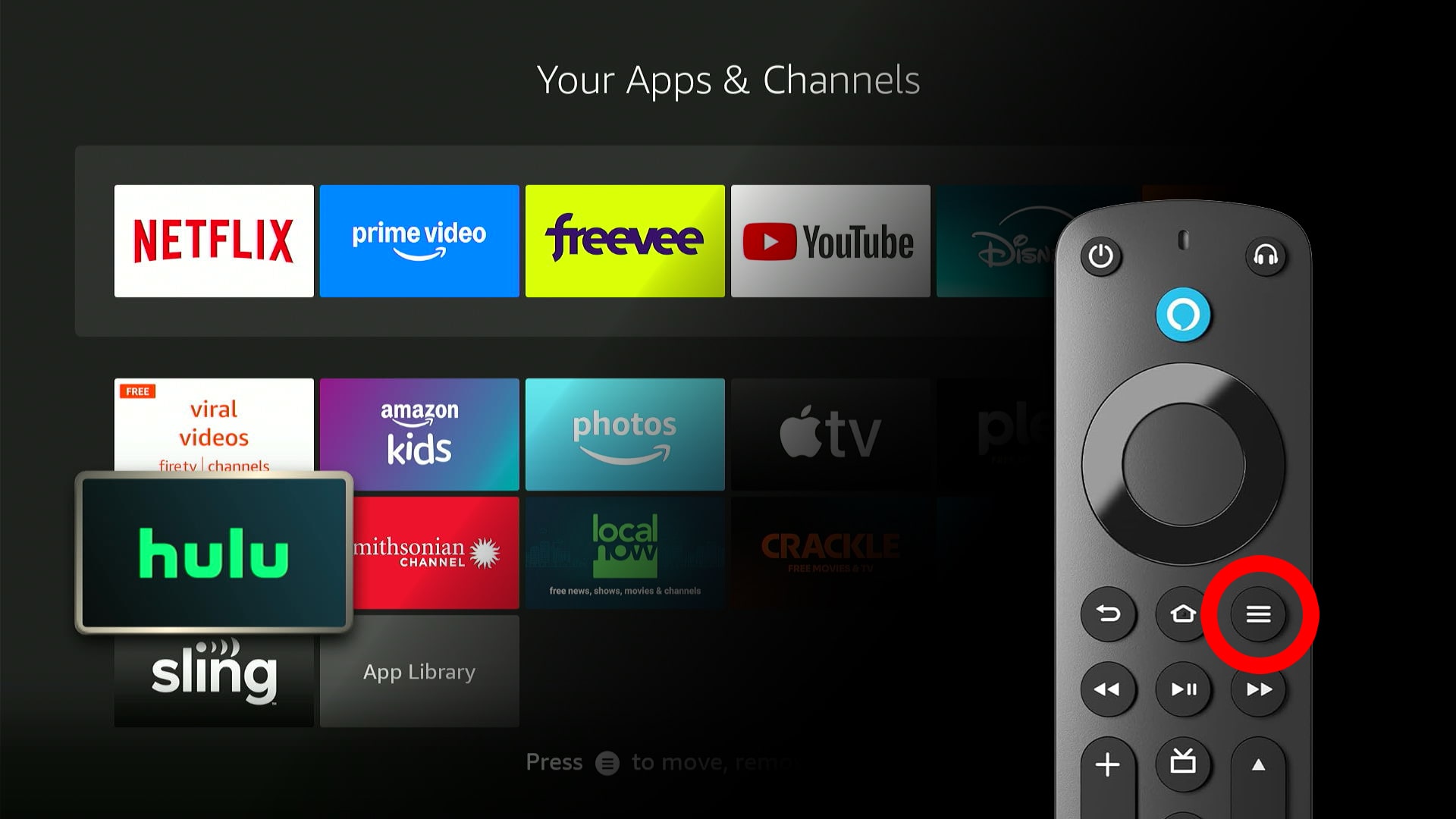 How to Offload Fire TV Apps