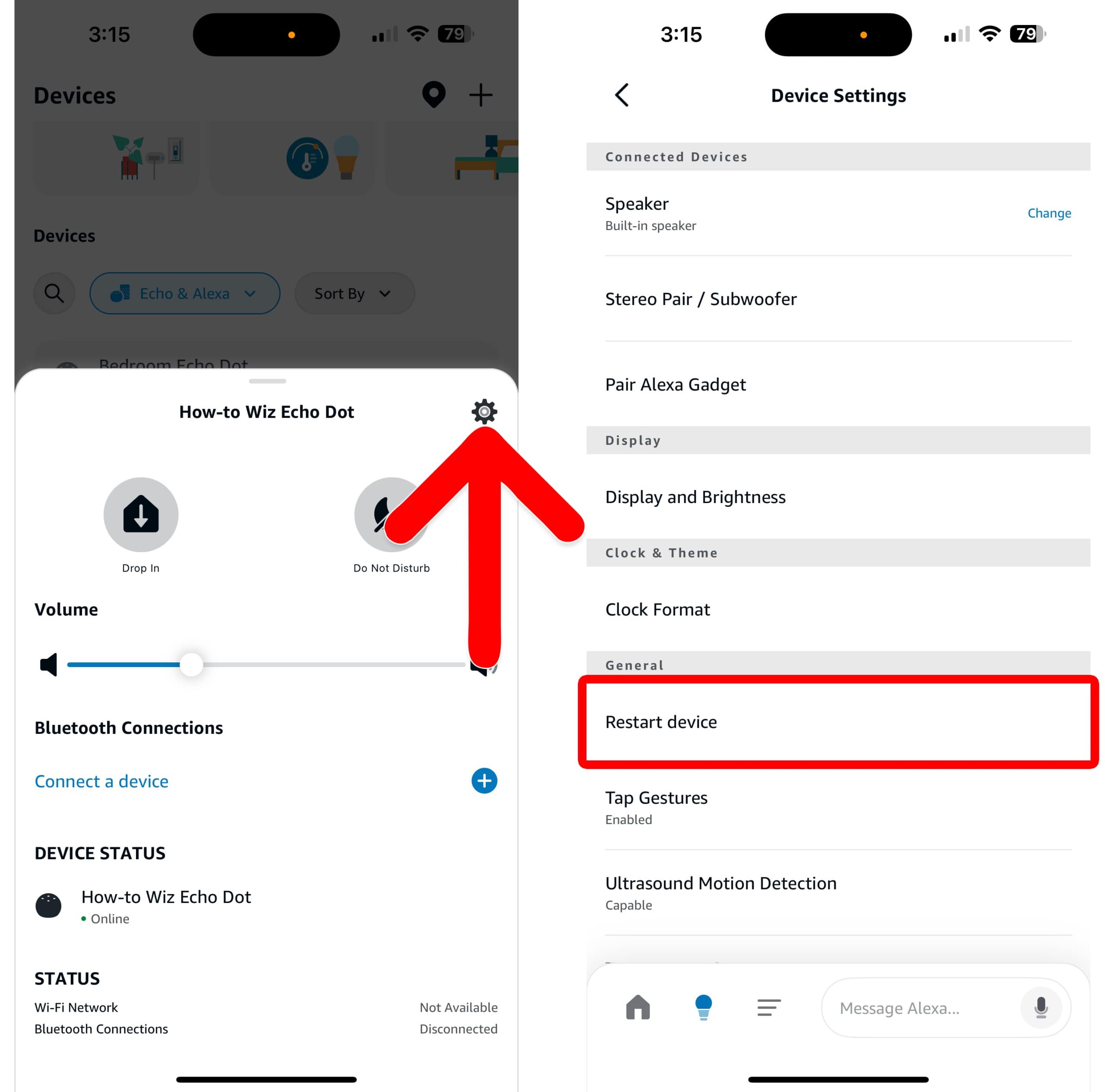How to Restart an Echo Dot with the Alexa App