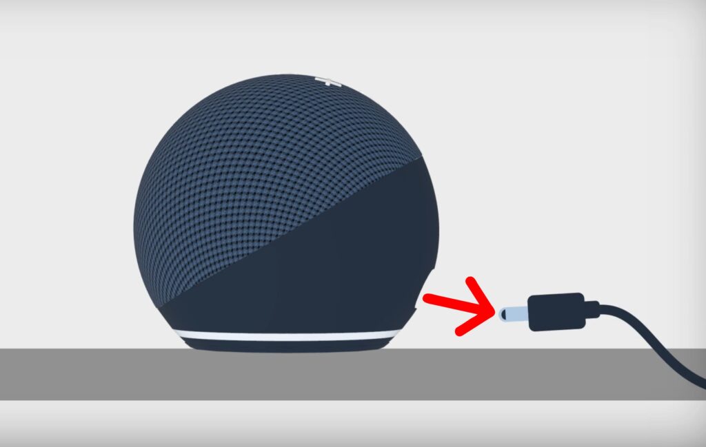 How to Restart an Echo Dot with the Power Cable