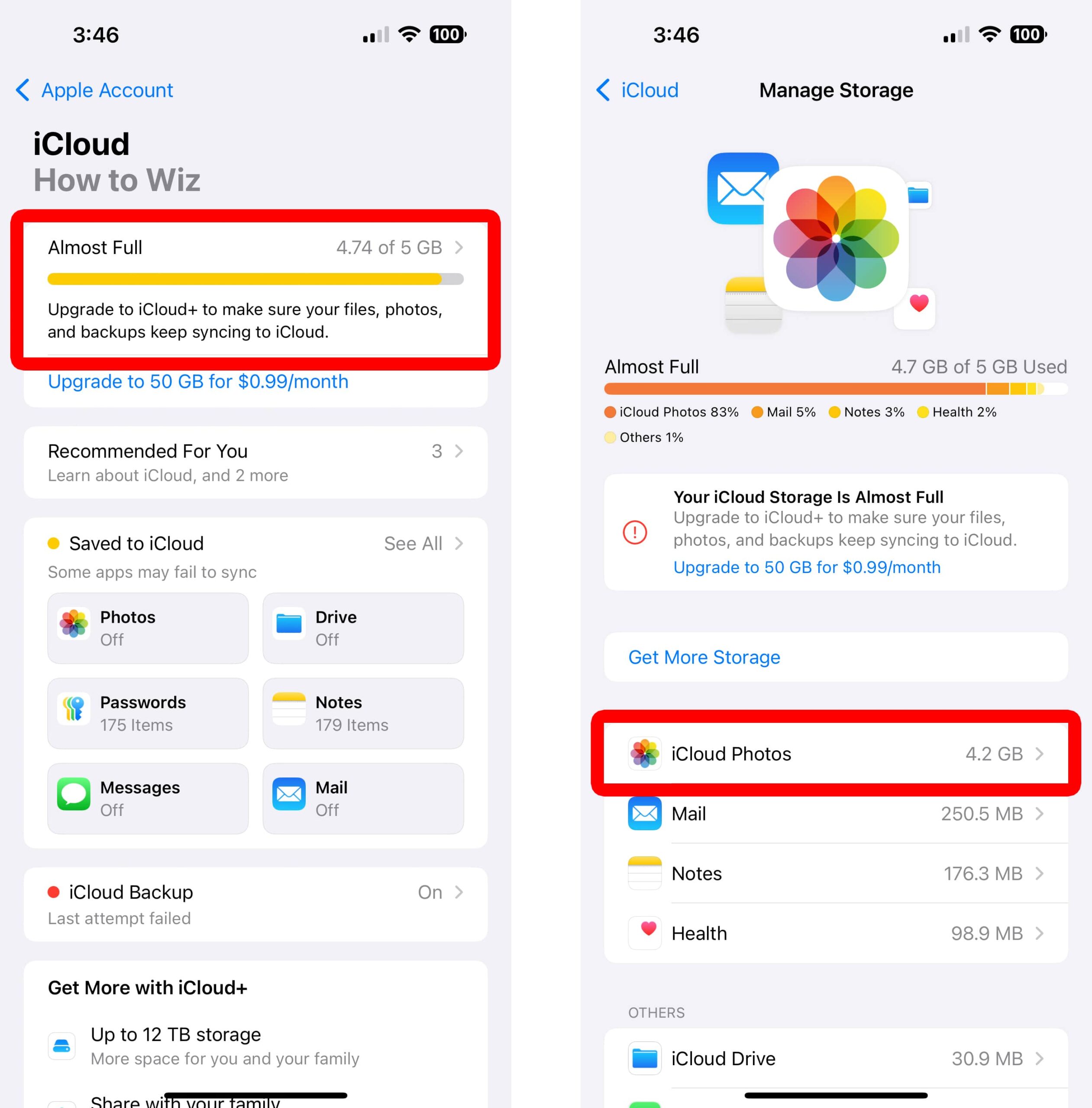 How to Delete Data from iCloud Storage 