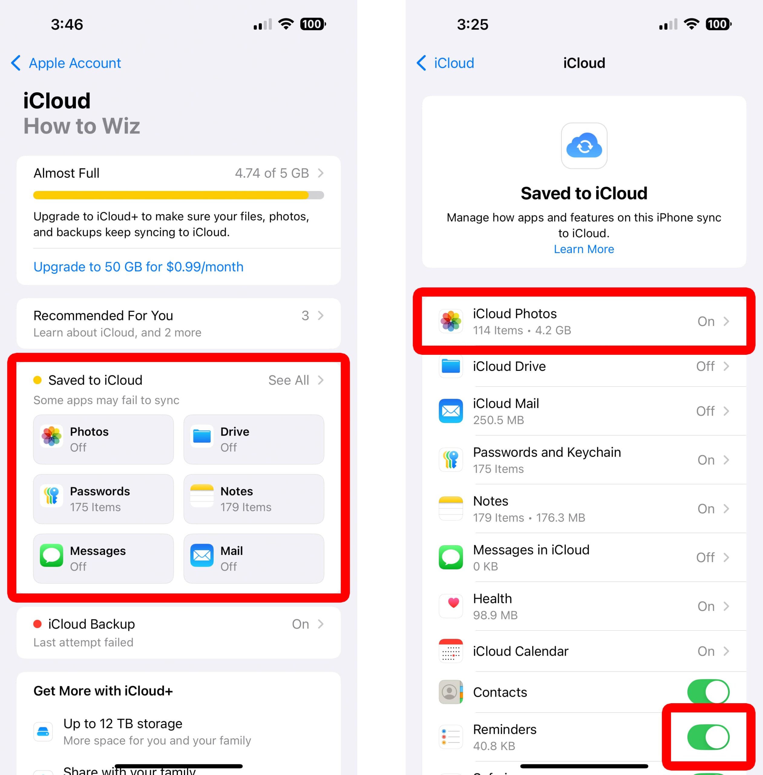 How to Remove Apps from iCloud Backups