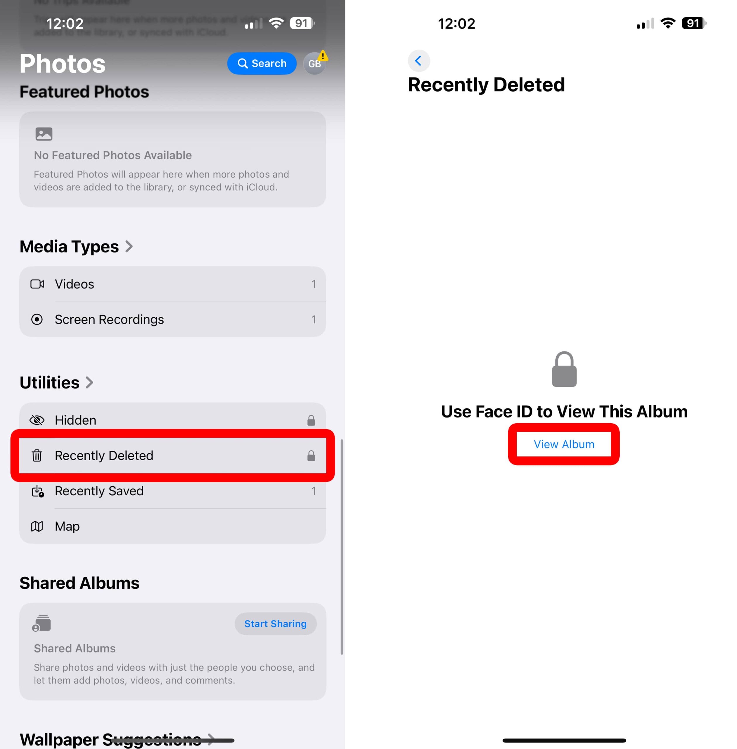 How to Clear Your Recently Deleted Photos