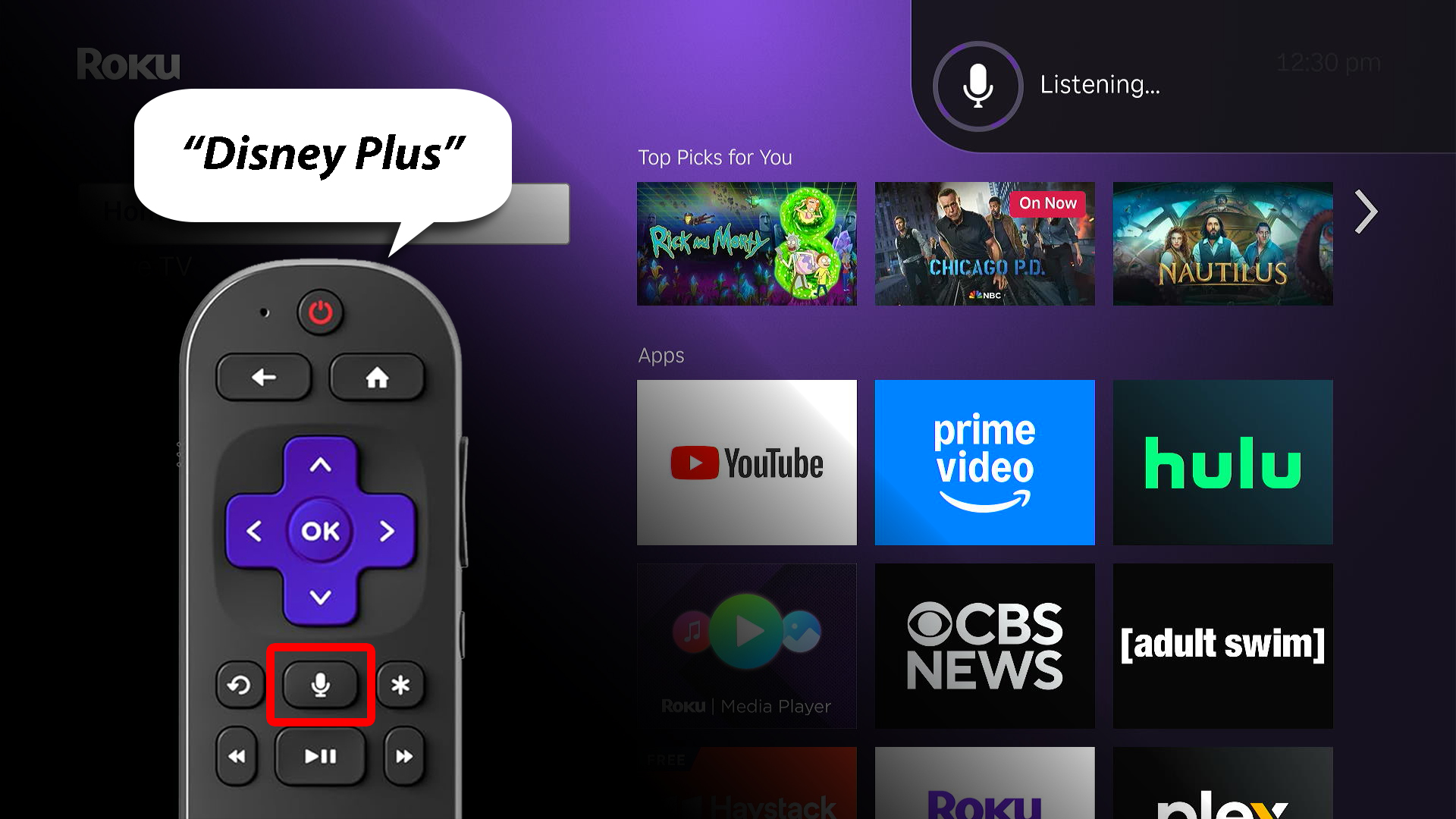 How to Add Roku Apps with Voice Commands