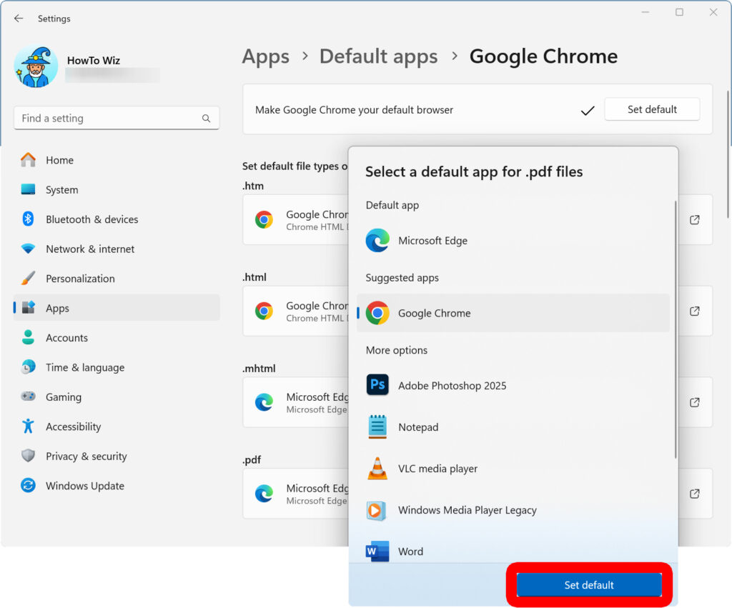 How to Change Your Default Browser on a Windows 11 PC