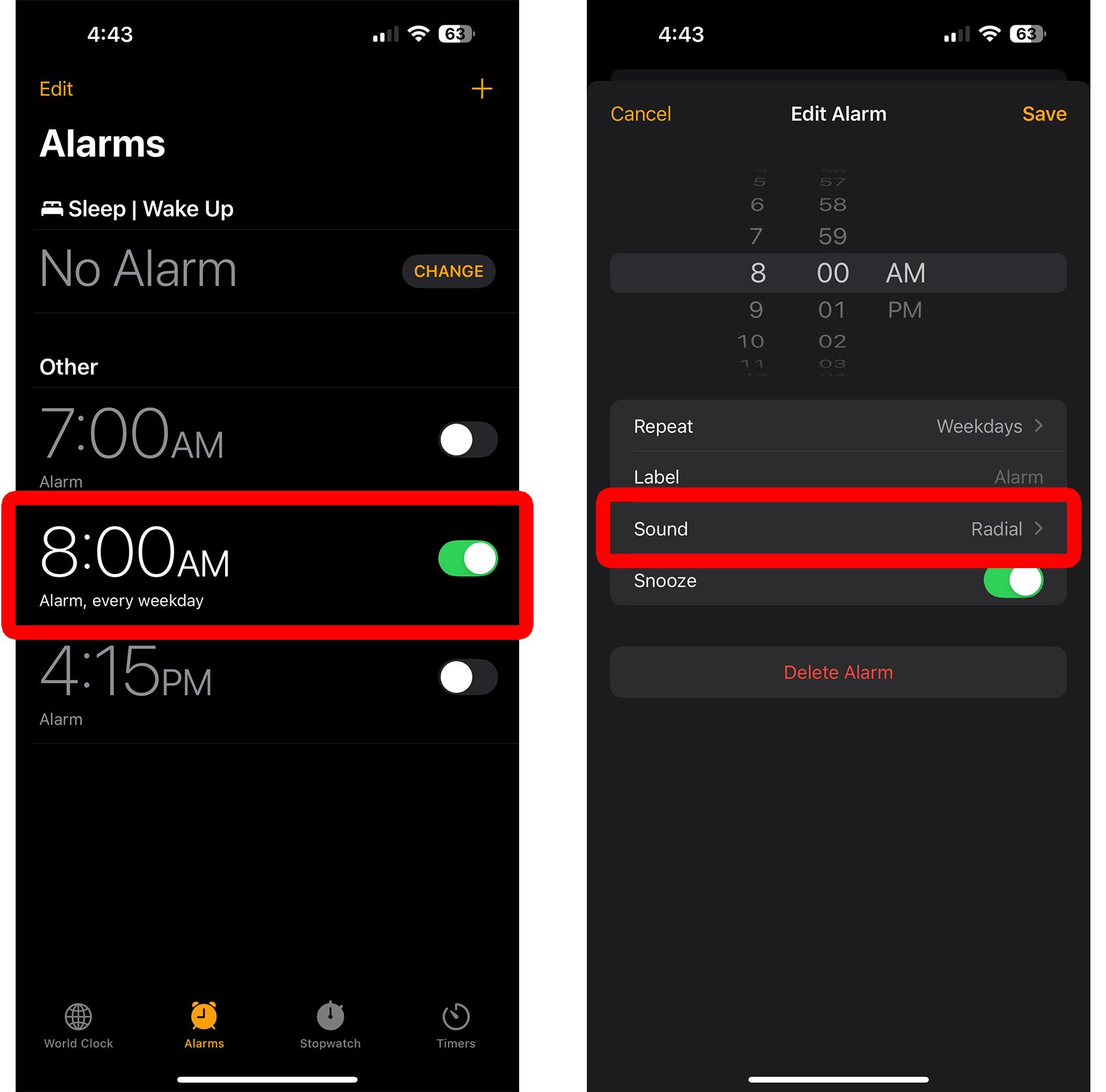 How to Change the Alarm Sound on an iPhone