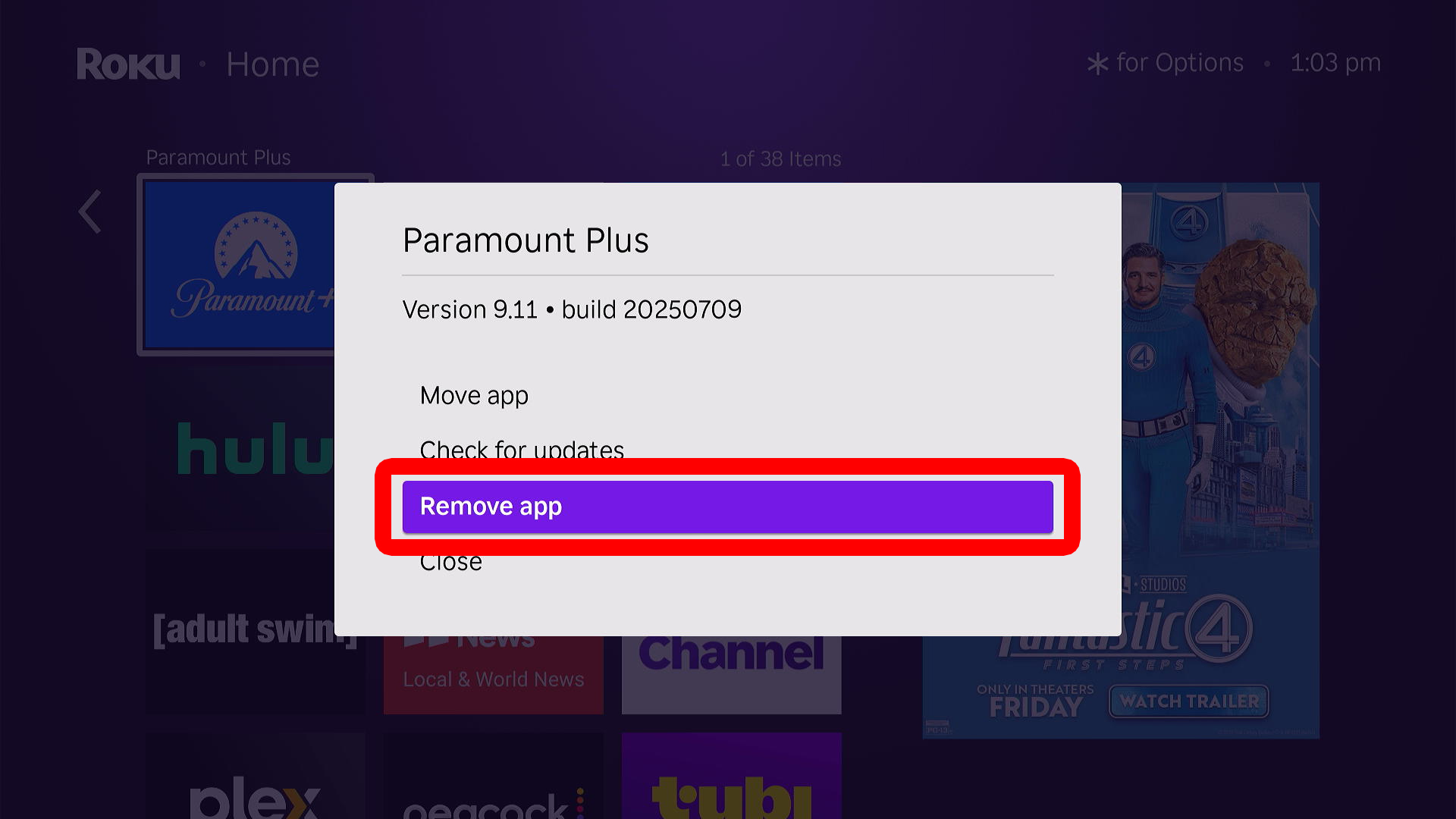 How to Delete Apps from Roku