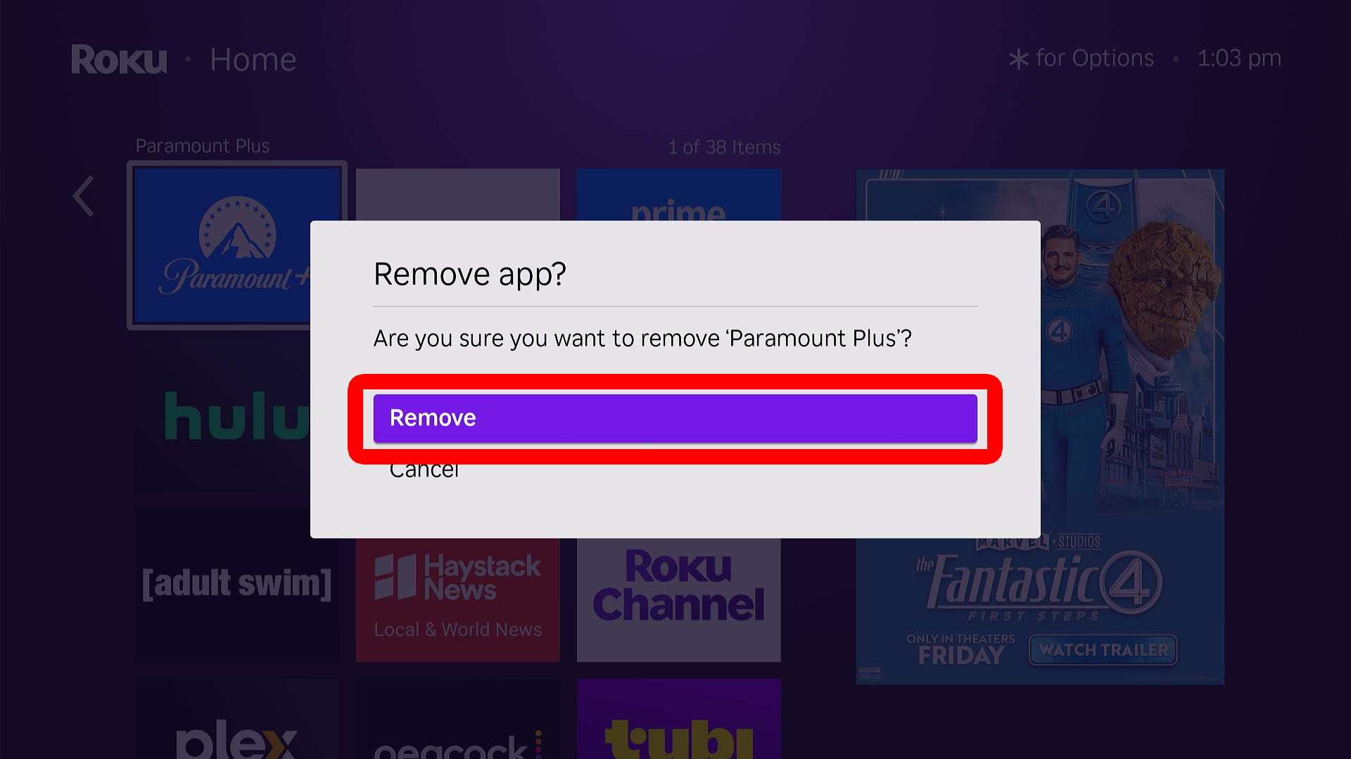 How to Delete Apps from Roku