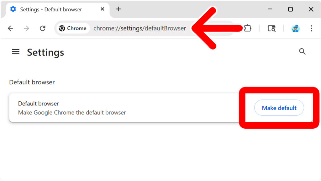 How to Make Chrome Your Default Browser windows 11