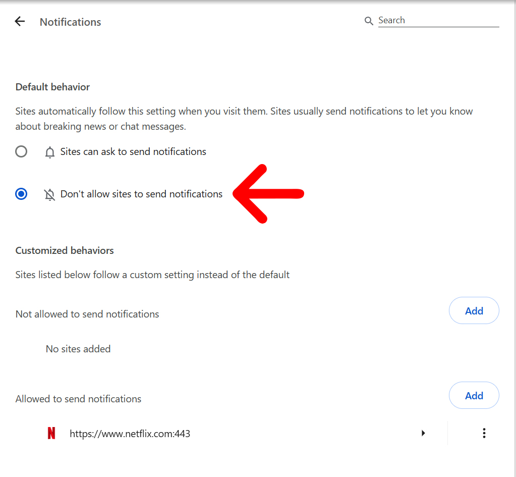 How to Turn Off All Chrome Notifications