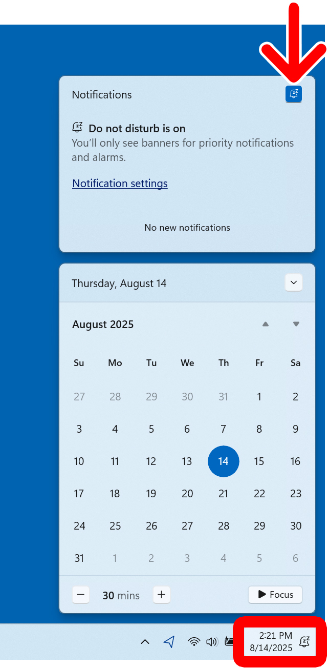 How to Quickly Enable Do Not Disturb Mode