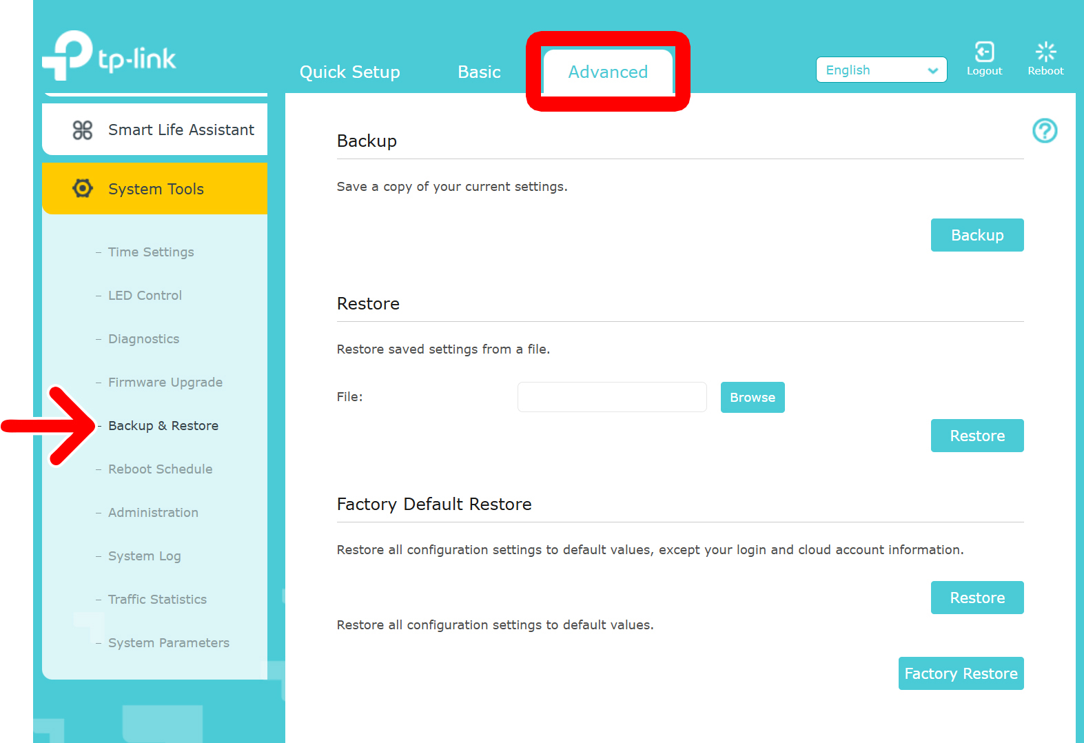 How to Reset a Router Through its Settings