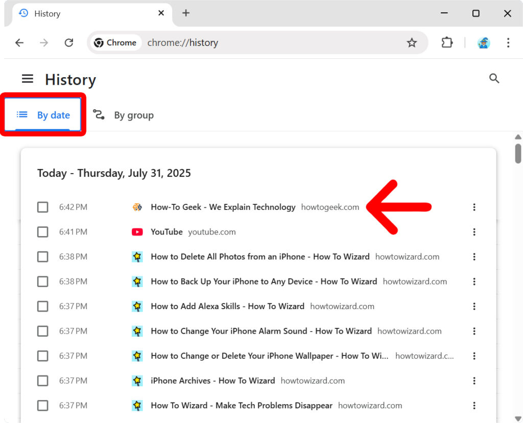 How to Restore Old Chrome Tabs