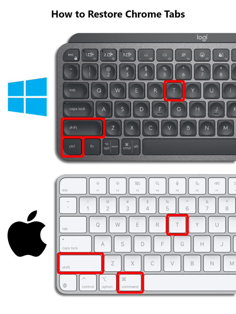 How to Restore Recently Closed Chrome Tabs