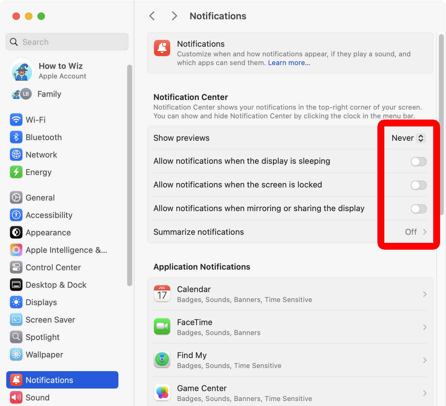 How to Turn Off All Notifications on a Mac