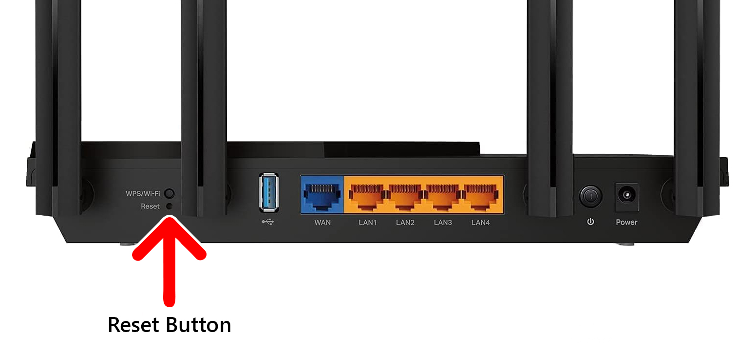 How to Reset a Router with the Physical Button