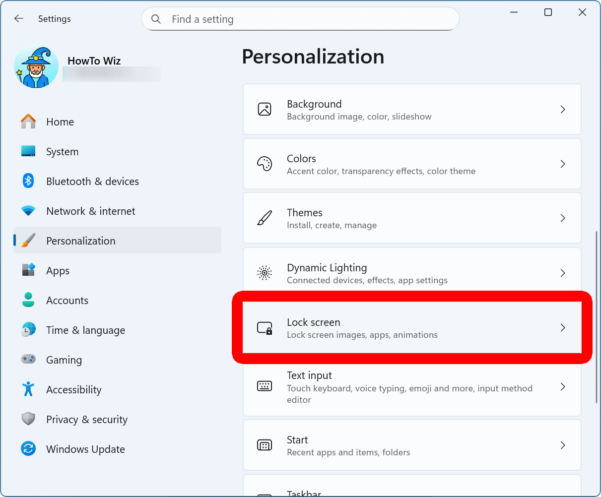 How to Change the Lock Screen in Windows 11 Settings
