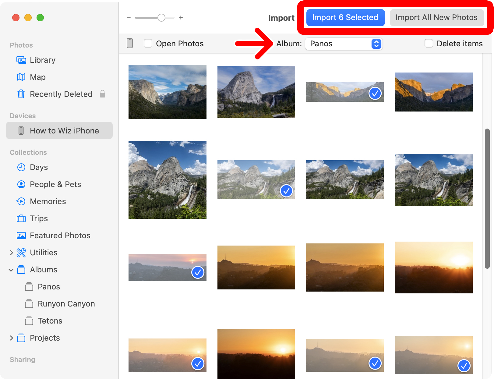 How to Import Photos from an iPhone to a Mac