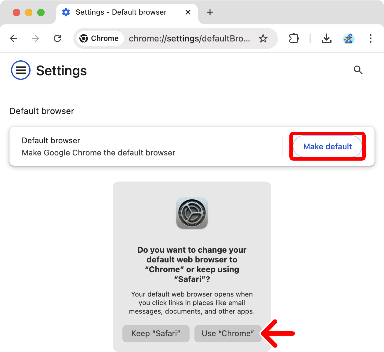 How to Make Chrome Your Default Browser