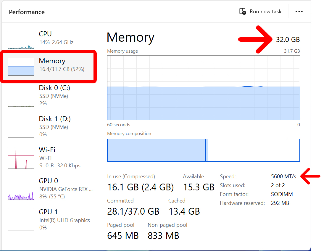 How to Check Ram Specs in Windows 11