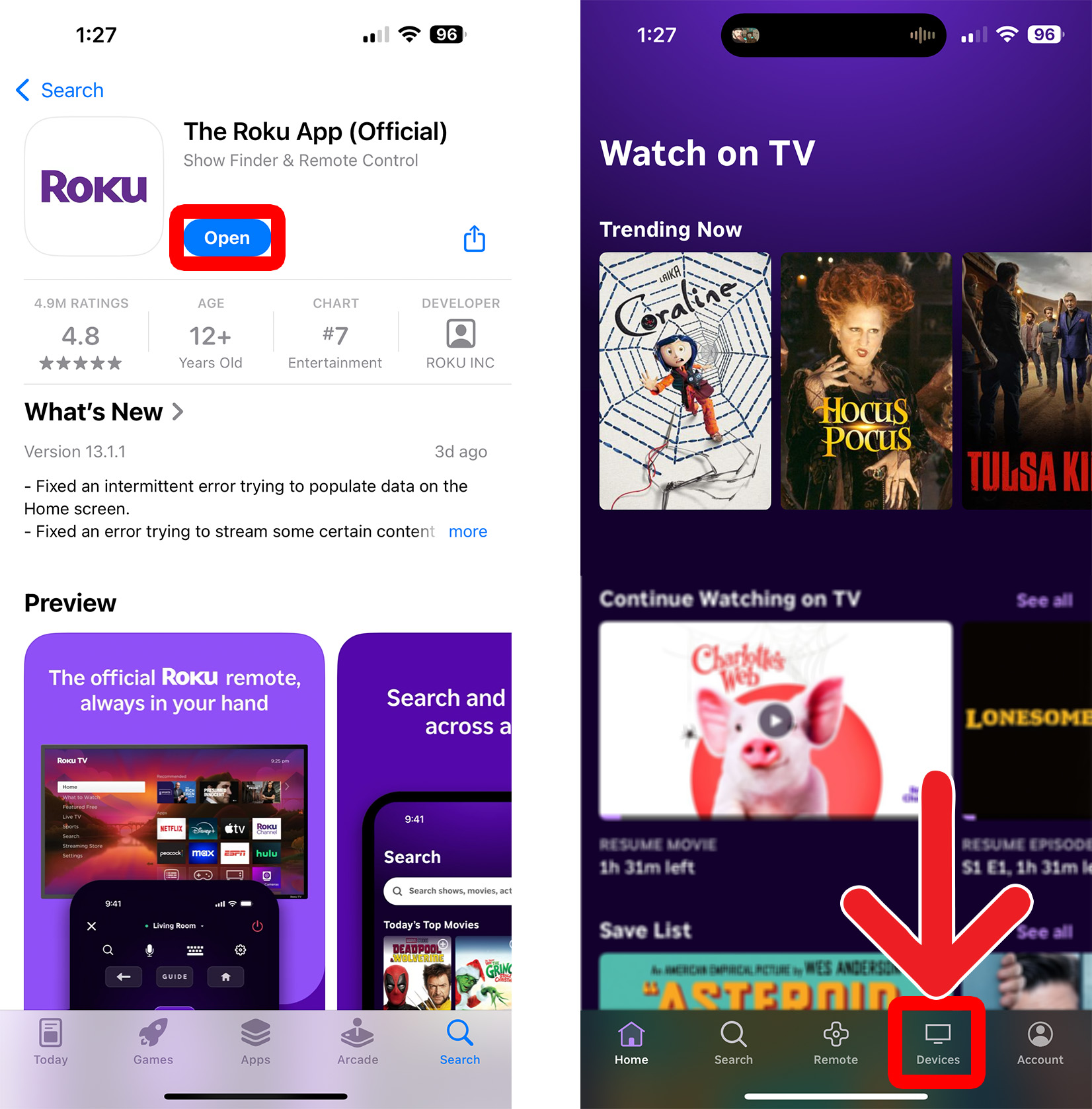 how to connect roku to wifi without remote