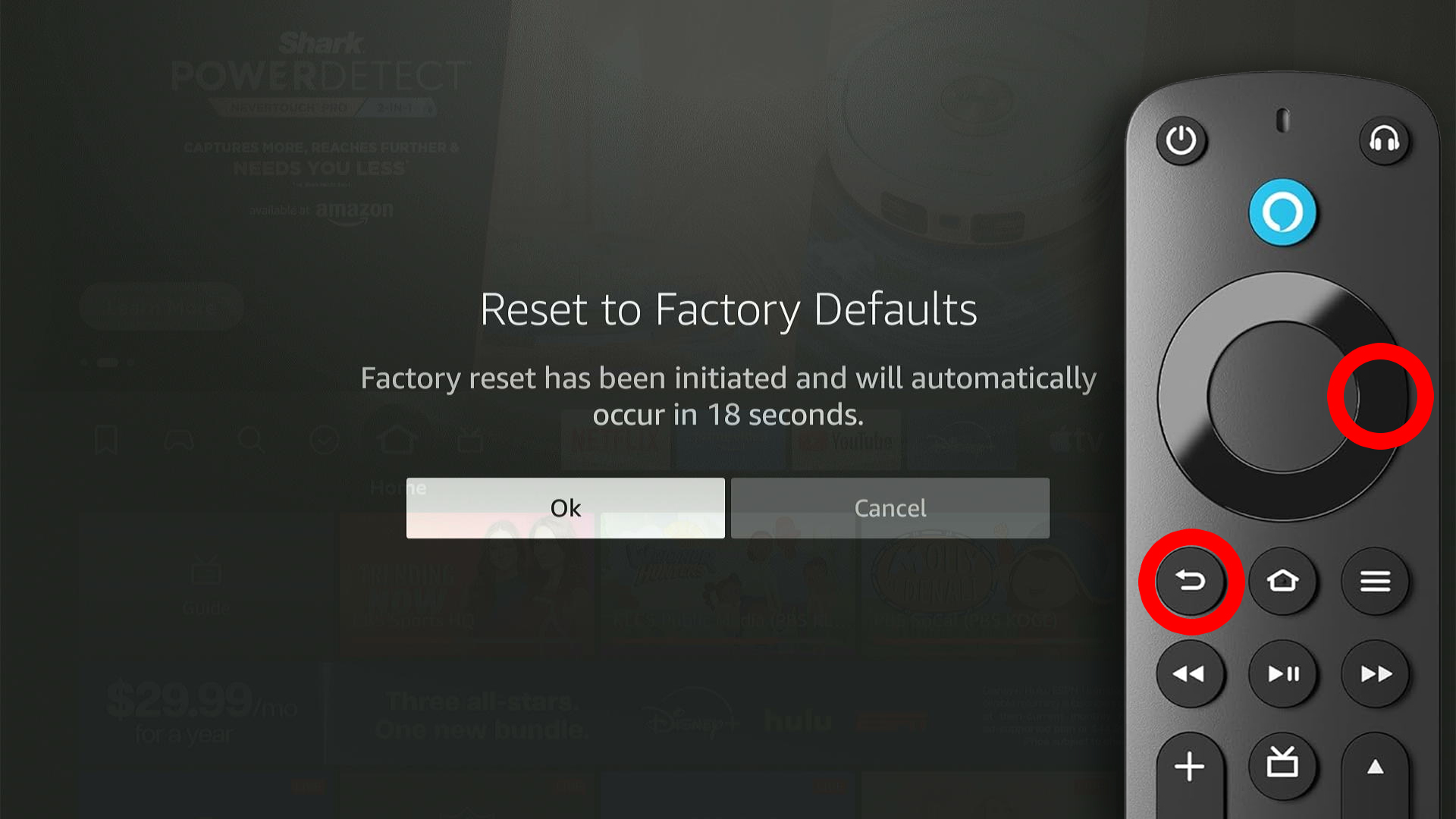 How to Reset Fire TV Using the Remote