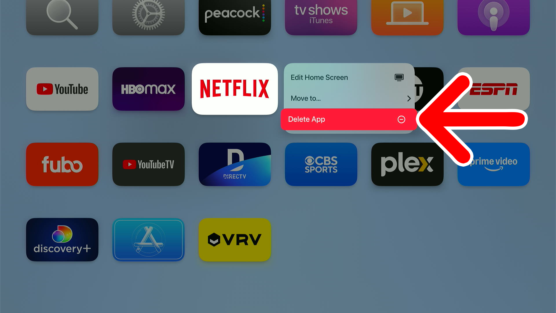 How to Quickly Delete Apps on Apple TV
