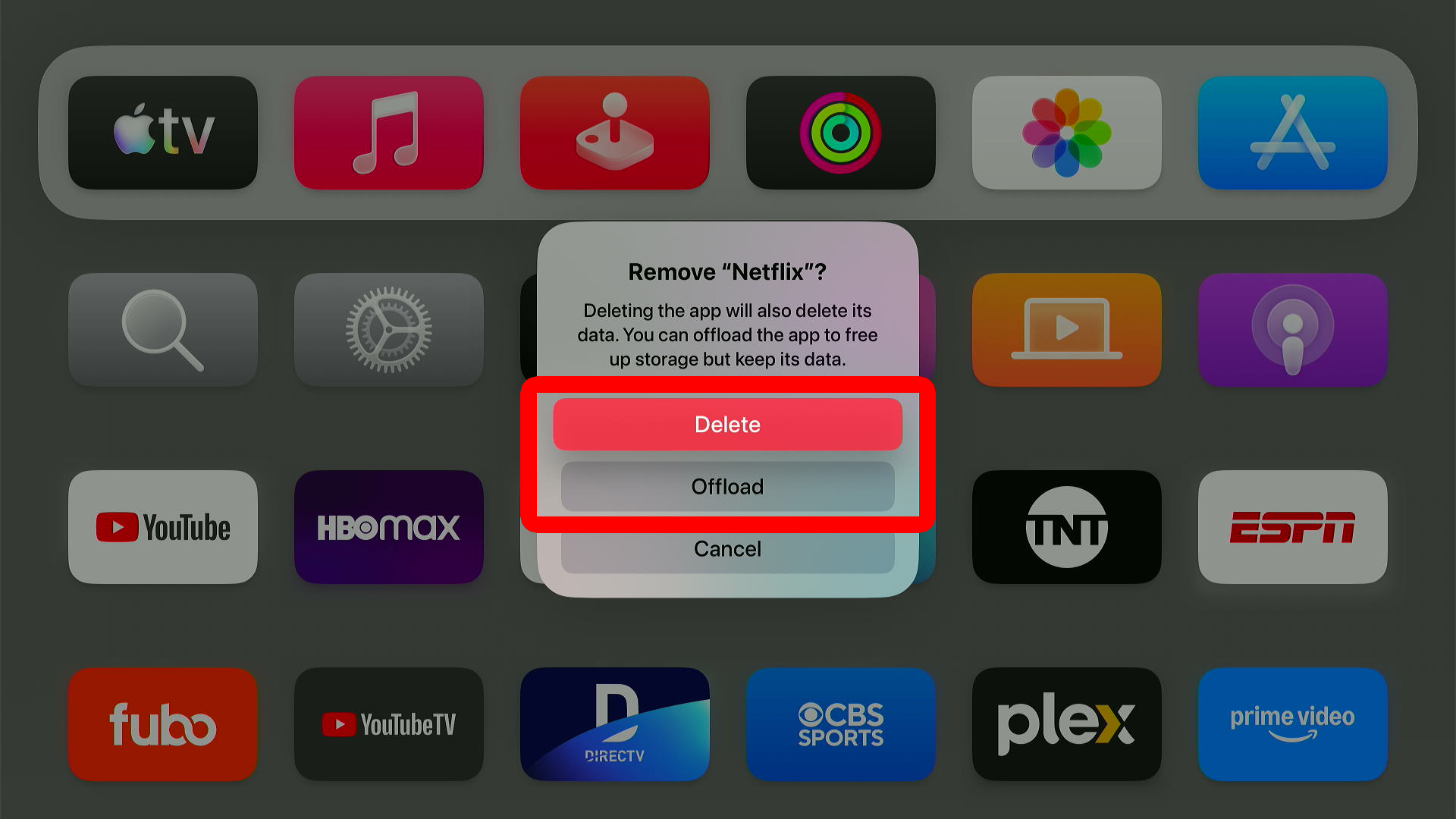 How to Quickly Delete Apps on Apple TV