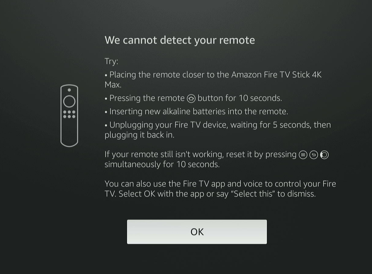 How to Reset a Fire TV Remote