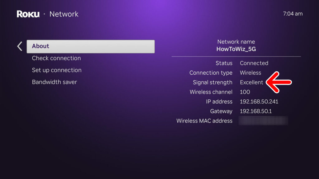 How to Check Your Signal Strength on roku