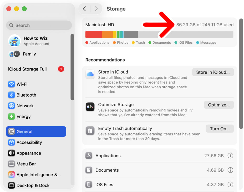 Free Up Disk Space mac