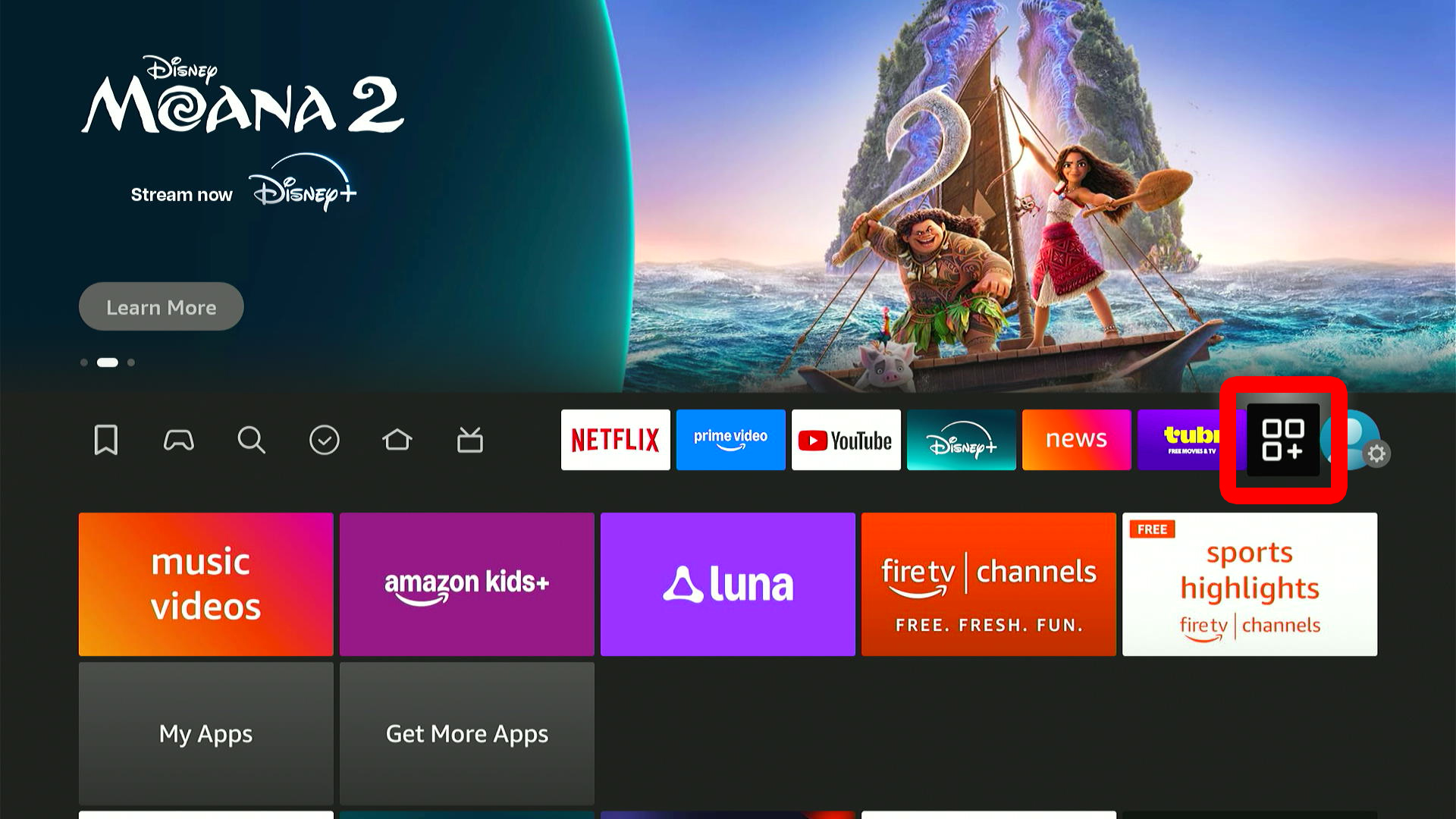 How to Add Apps to the Fire TV Home Screen