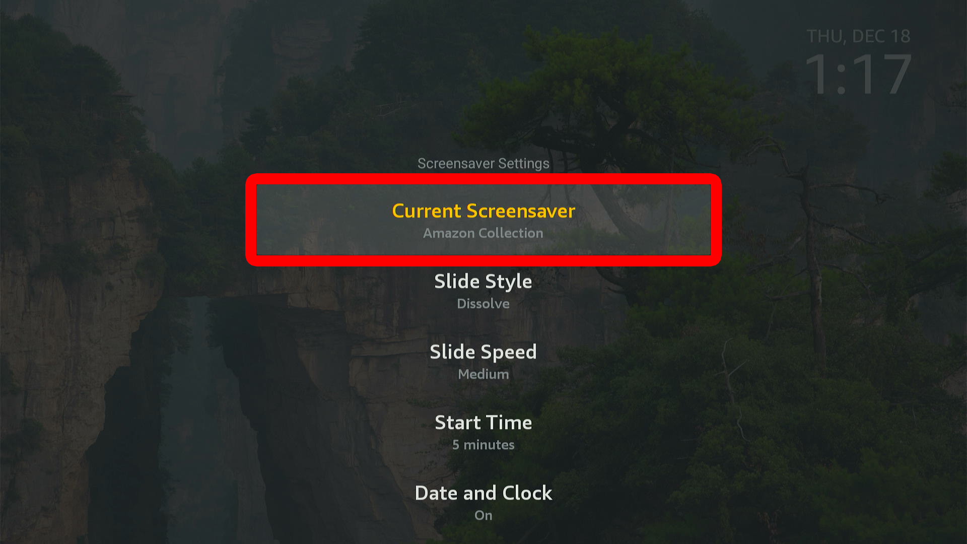 How to Change the Screensaver on Fire TV​