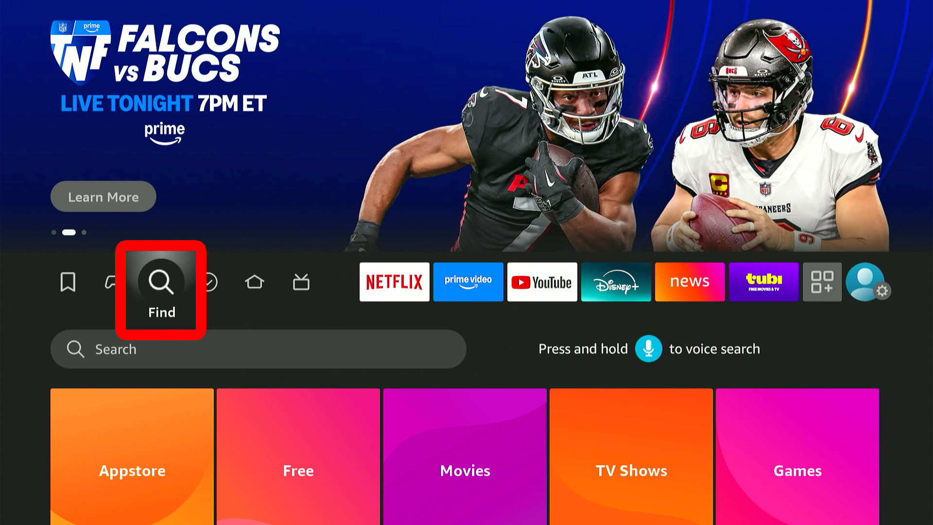 How to Search for Apps on Fire TV