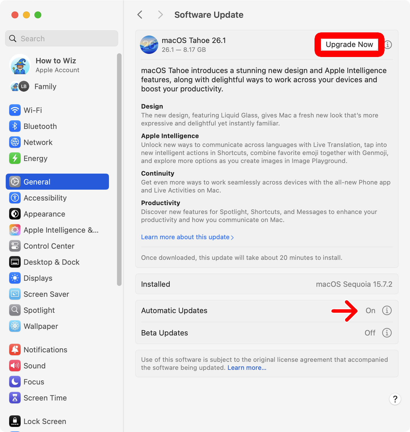 How to Update Your Mac Through Settings